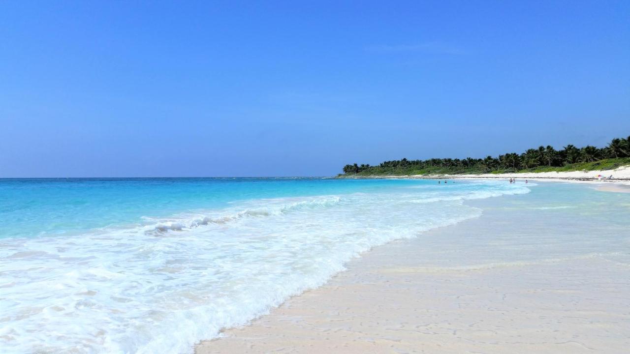 Riviera Maya Luxury Oceanfront Condo Akumal Exterior photo